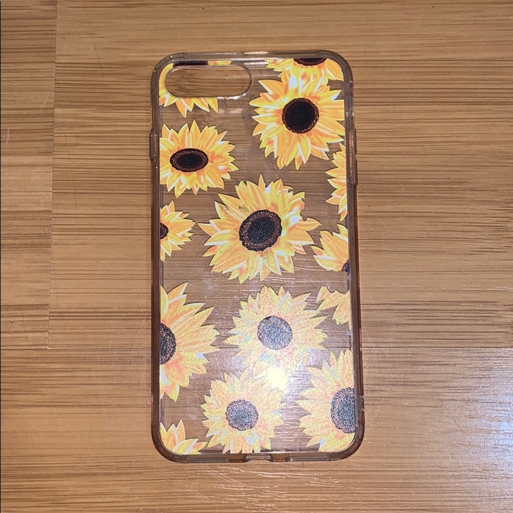i phone 8 plus sunflower case